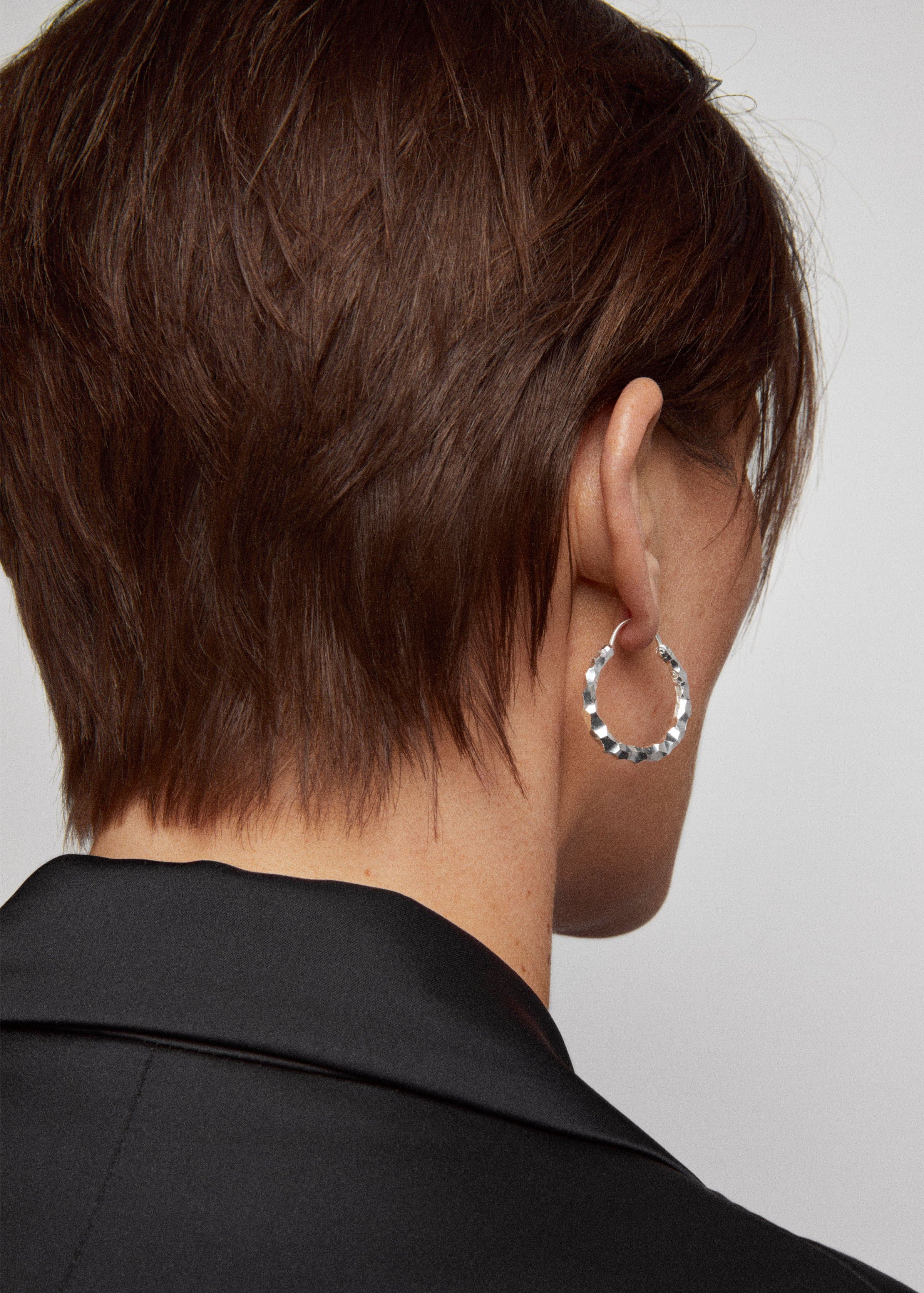 Snake earrings large