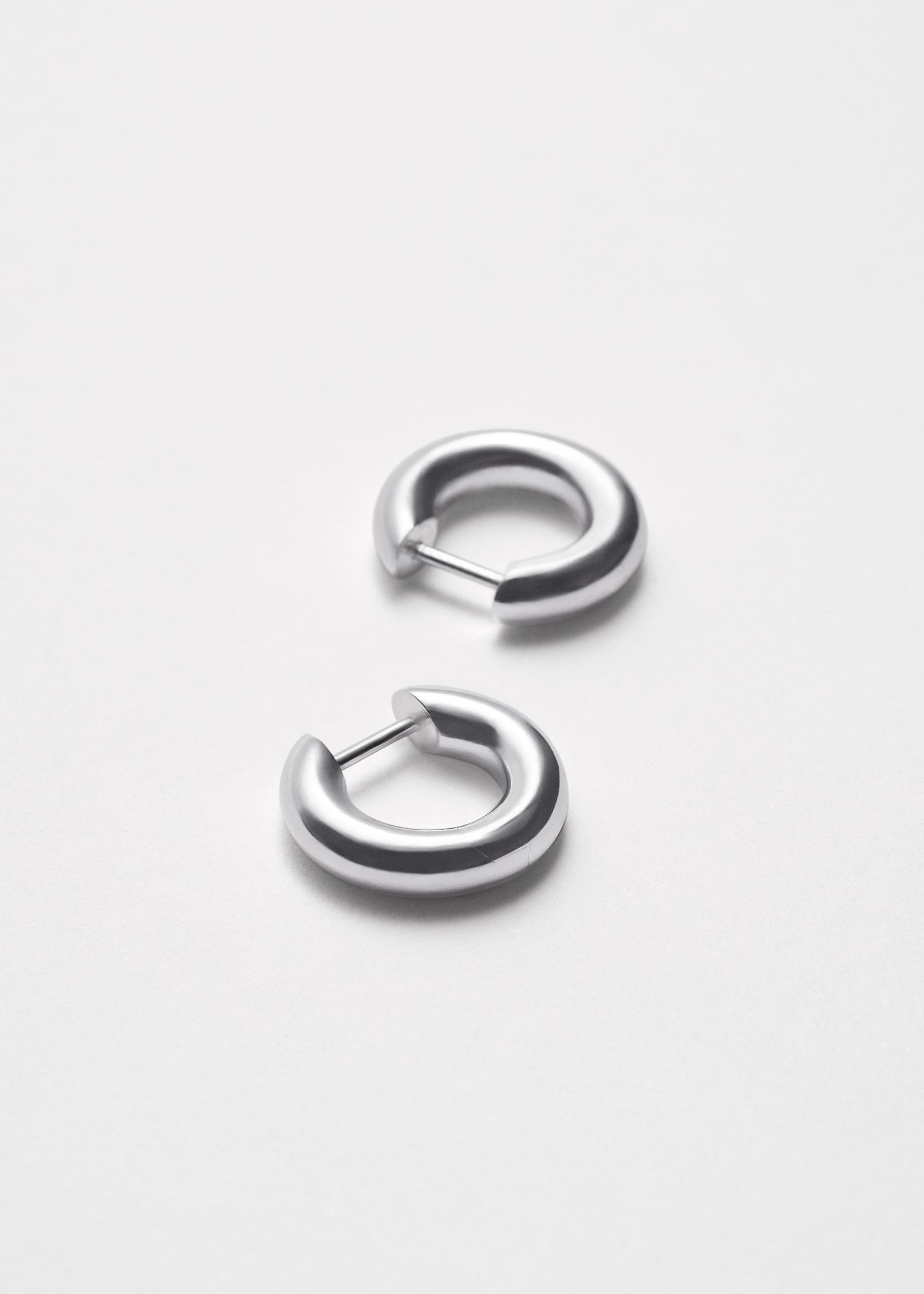 Round earrings small