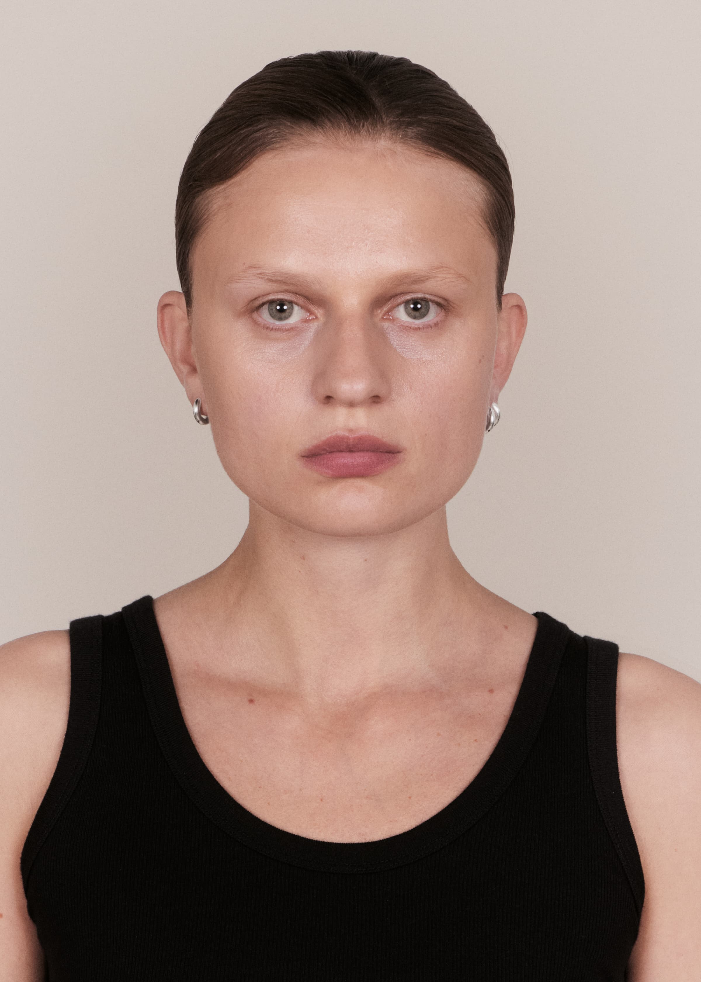 Round earrings small