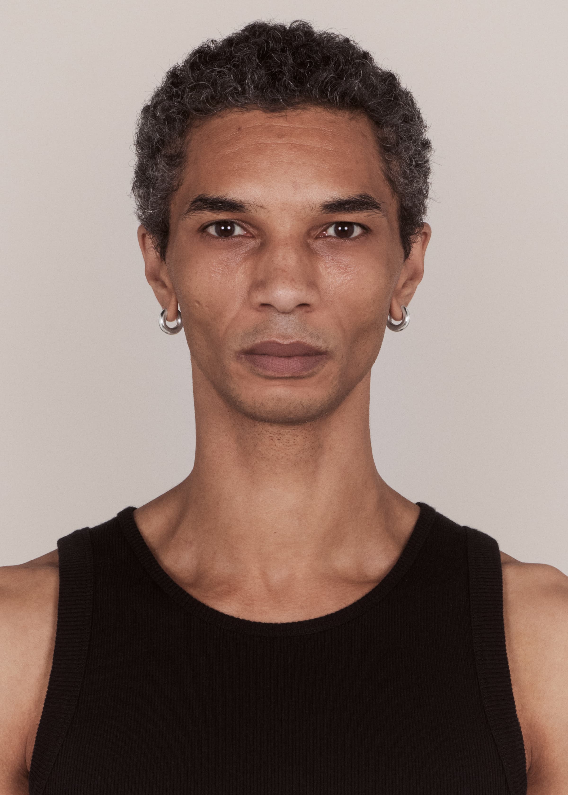 Round earrings medium