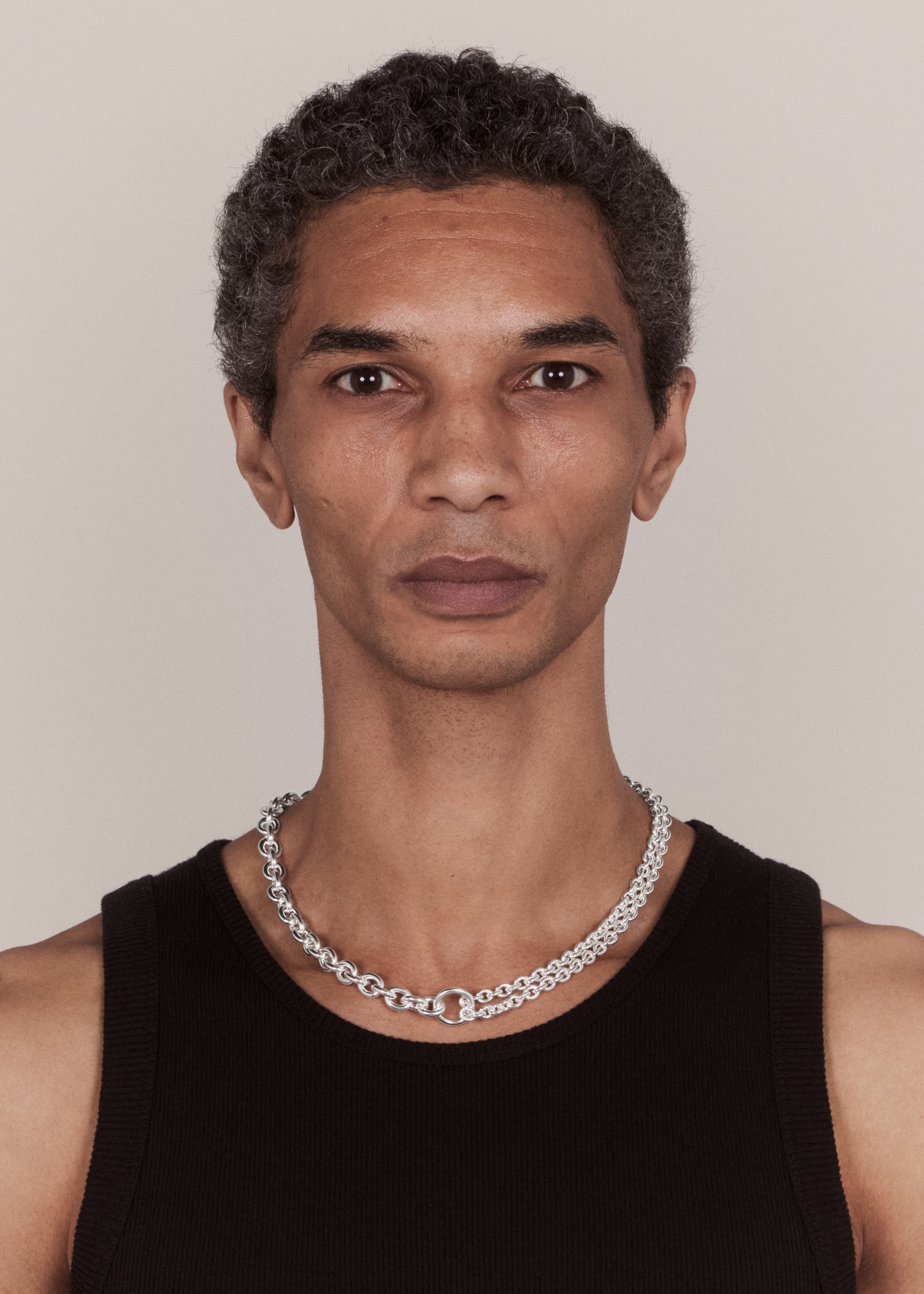 Double necklace thick