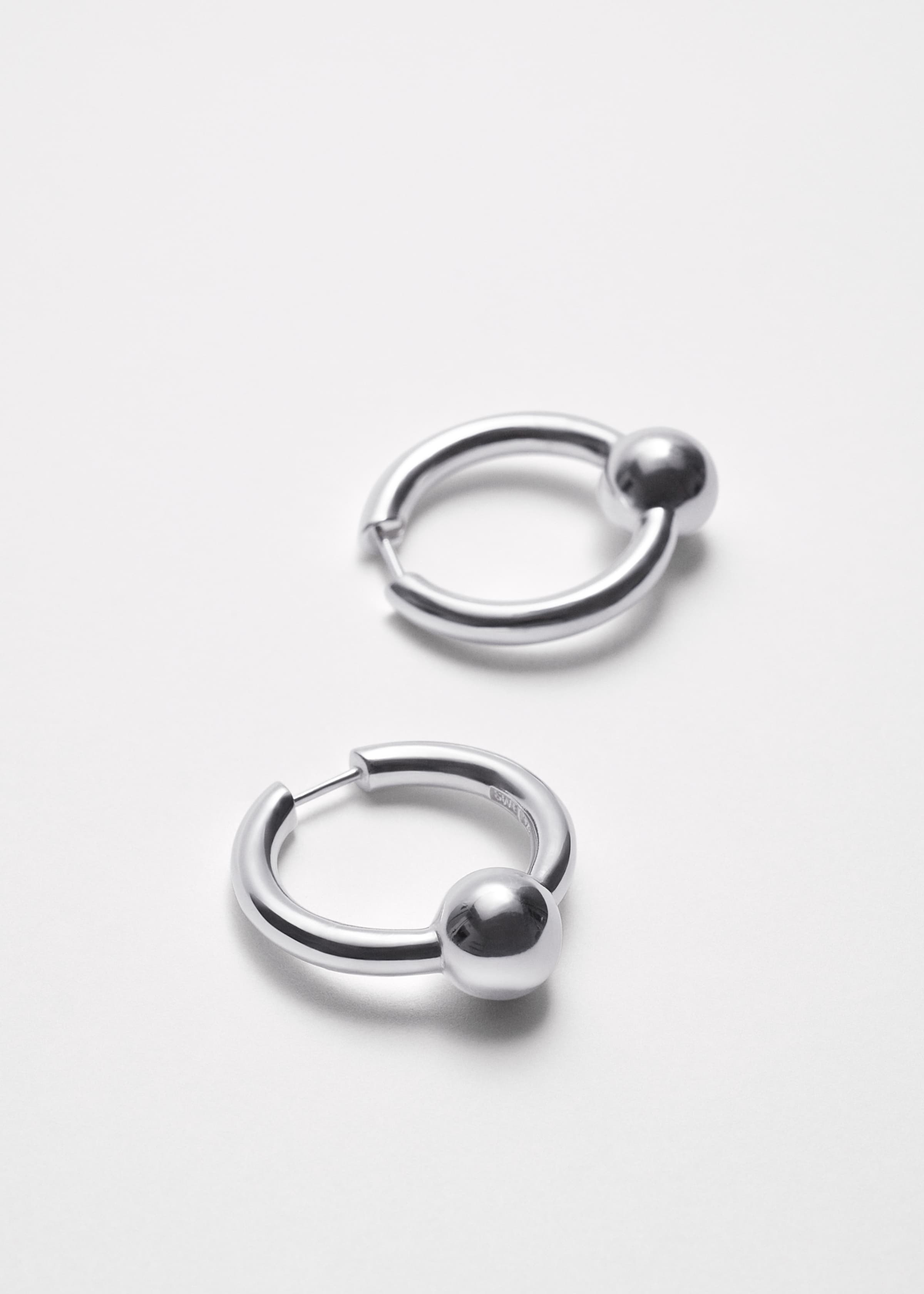 Pearl earrings large