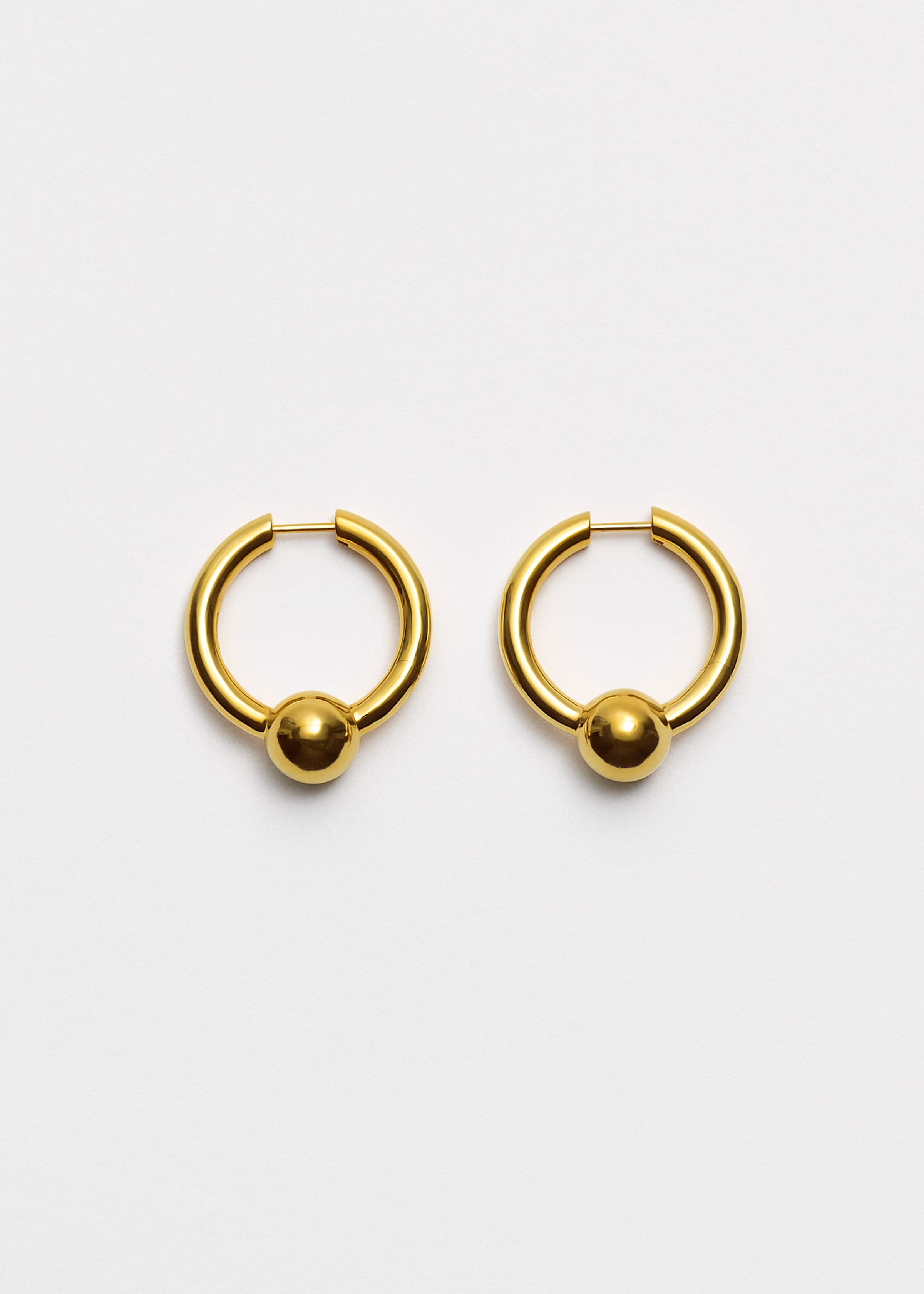 Pearl earrings large