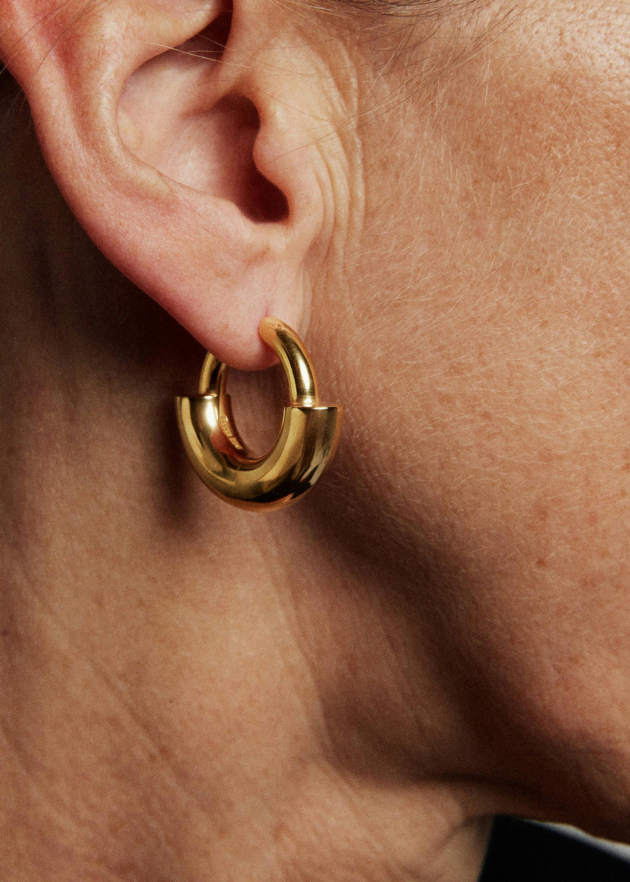 Tube earrings